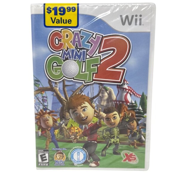 Crazy Mini Golf 2 Nintendo Wii Game New Sealed - Picture 1 of 2